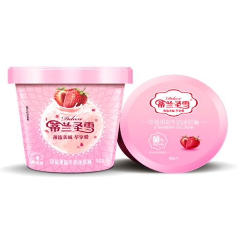 蒂兰圣雪草莓冰淇淋