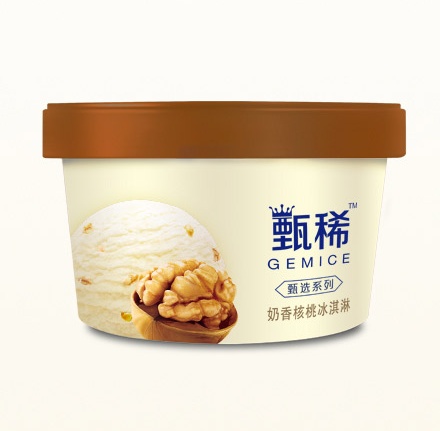 甄稀奶香核桃冰淇淋