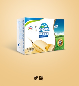 伊利牧场奶砖