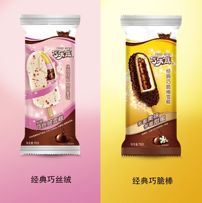 伊利经典巧丝绒脆棒